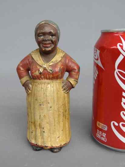 Appraisal: Early painted Aunt Jemima bank '' Ht