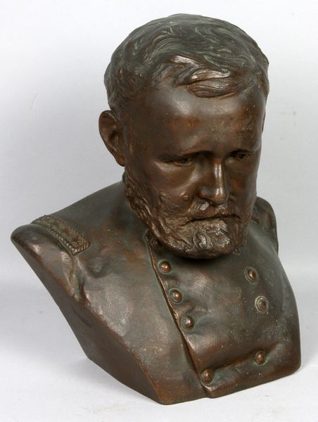 Appraisal: Karl Gerhardt - bronze bust of Ulysses S Grant after