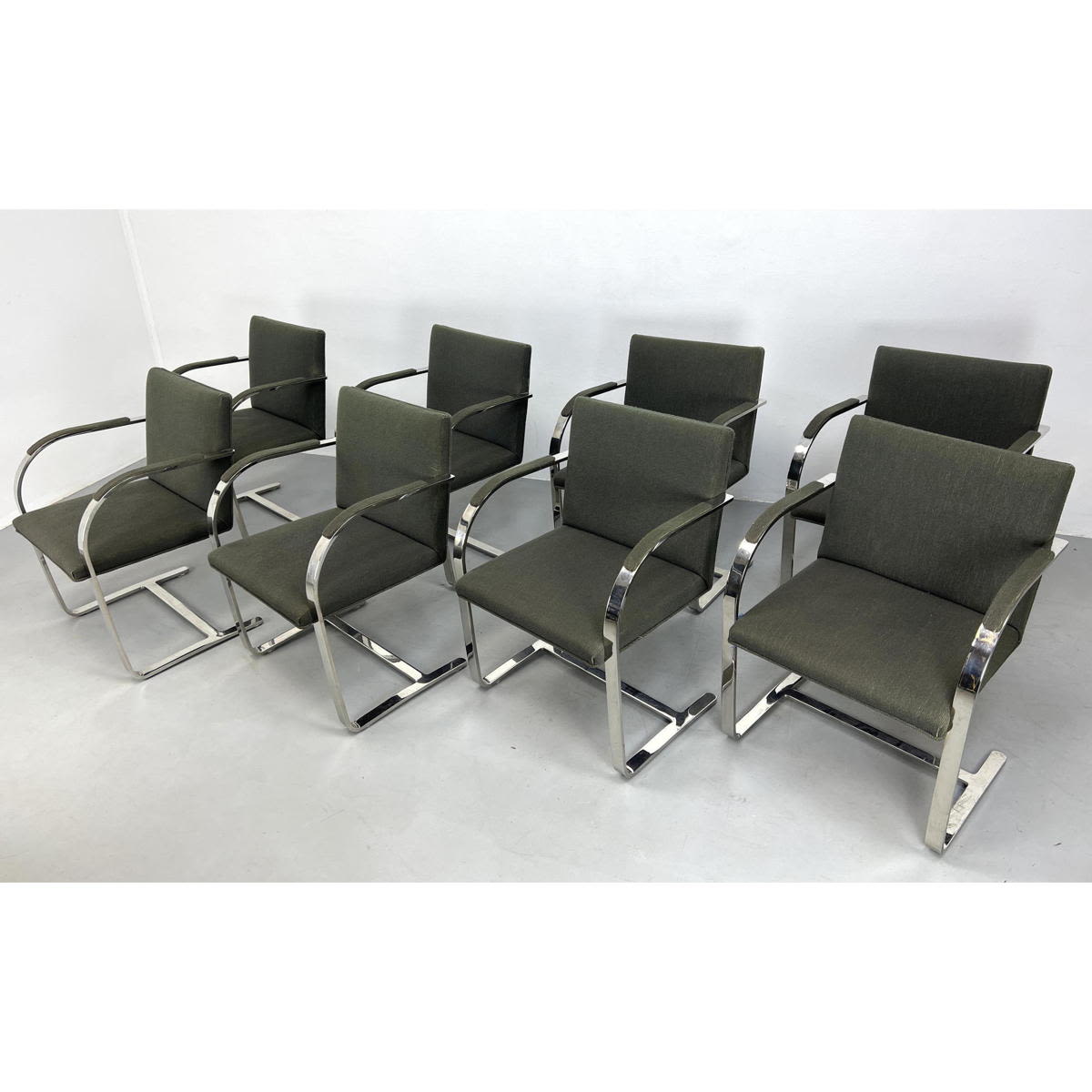 Appraisal: Set BREUTON Dining Chairs BRNO Style Dimensions H inches W