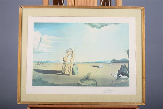 Appraisal: AFTER SALVADOR DALI Spanish - LES B TES SAUVAGES DANS