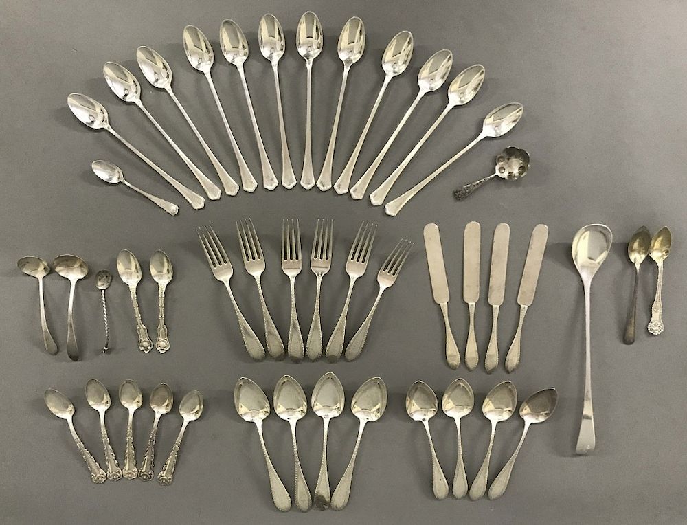 Appraisal: Sterling Silver Tableware Various Makers Sterling silver tableware various makers