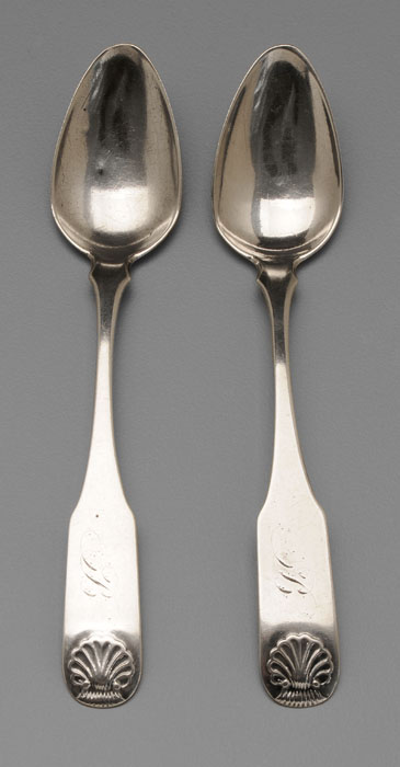 Appraisal: Burnette Coin Silver Spoons Georgetown D C and Alexandria Virginia