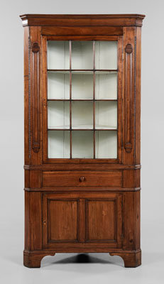 Appraisal: Fine Swisegood School Cupboard Piedmont North Carolina attributed to John