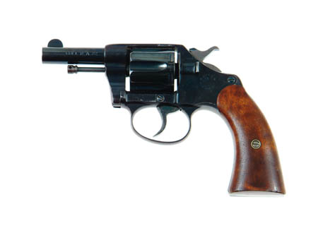 Appraisal: RARE COLT NEW POLICE CUT AWAY DA REVOLVER Cal Colt