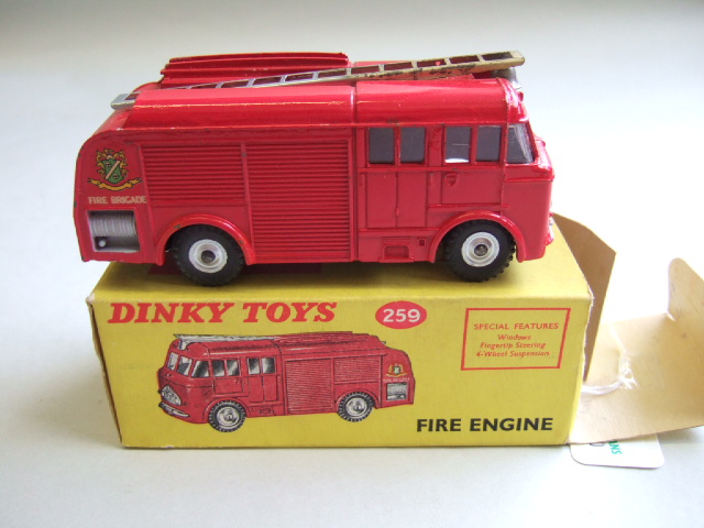 Appraisal: A Dinky Fire Engine boxed