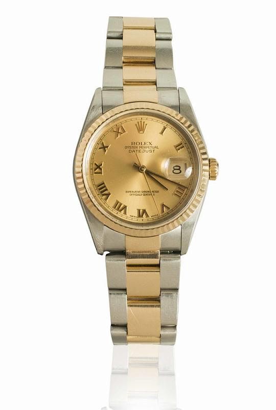 Appraisal: Men's Datejust Oyster Perpetual Rolex Watch Men's k oyster perpetual