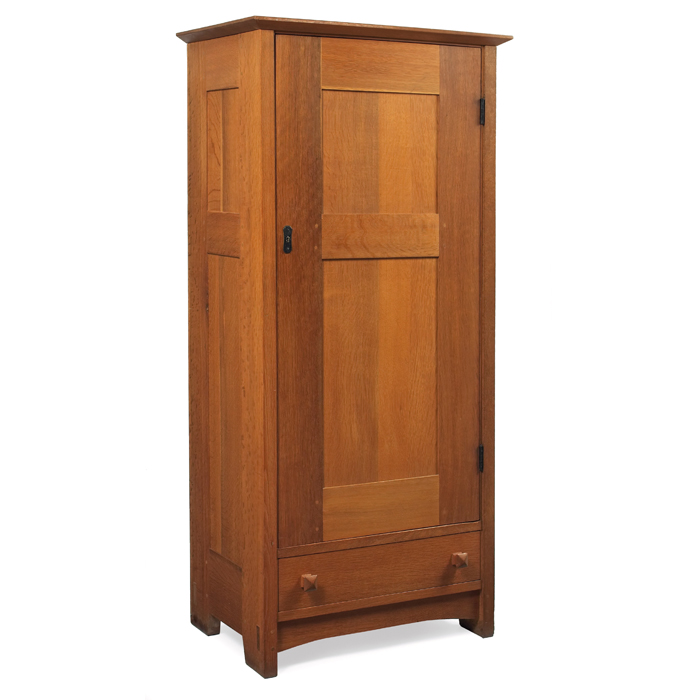 Appraisal: La Hacienda The John L Jerome Collection Gustav Stickley wardrobe