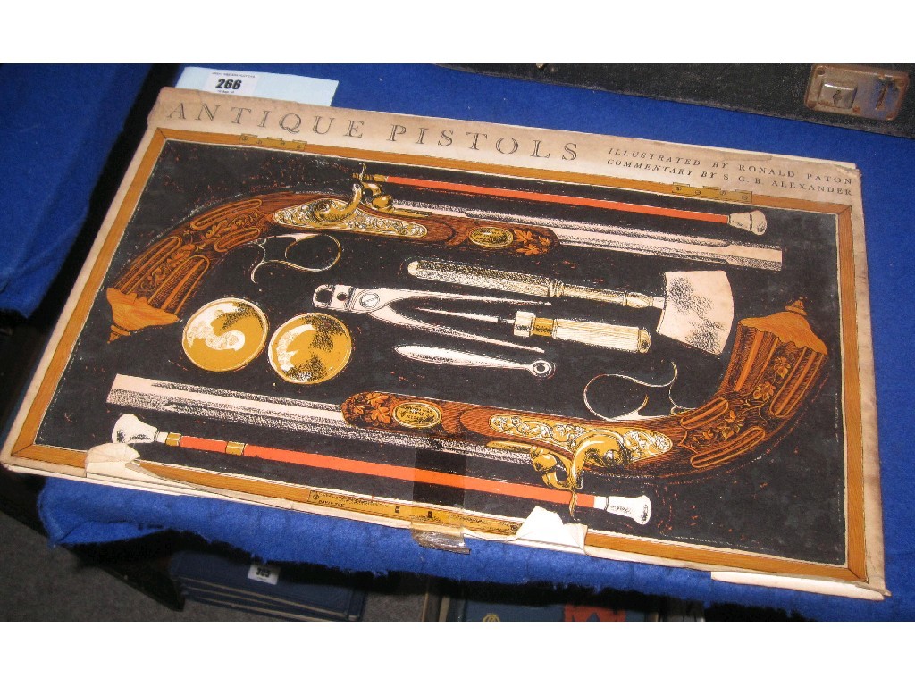 Appraisal: Book on Antique Pistols by Ronald Paton with dedication by