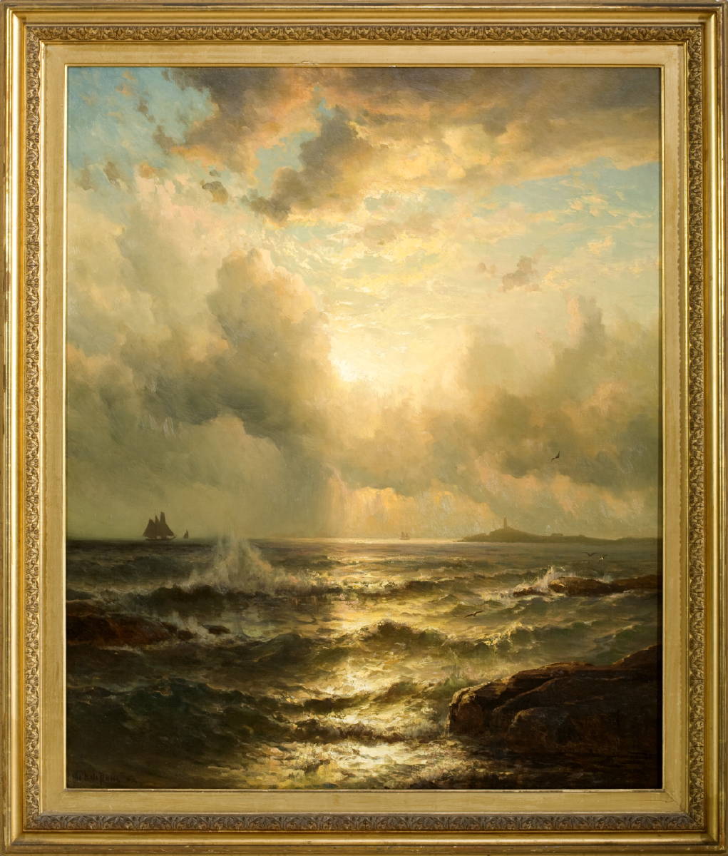 Appraisal: MAURITZ F H DE HAAS DUTCH AMERICAN - SUNSET AT