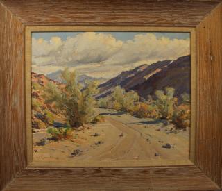 Appraisal: William Darling William Darling California - Desert Landscape most likely