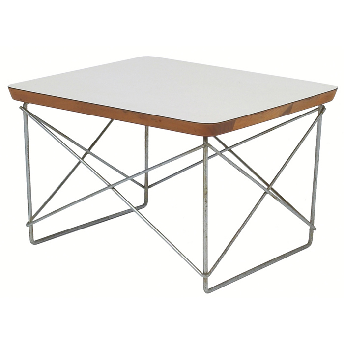 Appraisal: Charles and Ray Eames LTR table by Herman Miller c