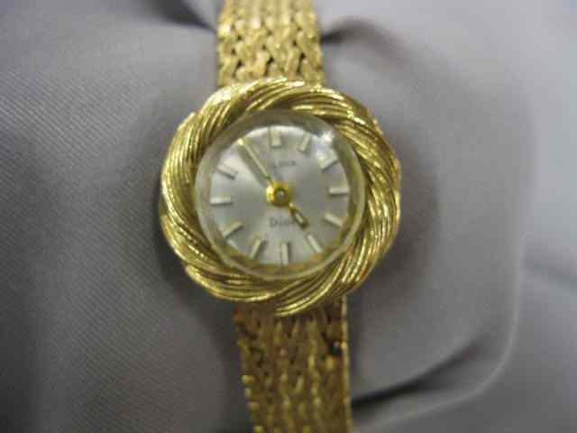 Appraisal: Bulova k Gold Ladies Wristwatch ''Dior''model - '' grams including