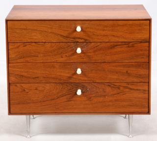 Appraisal: GEORGE NELSON FOR HERMAN MILLER ROSEWOOD CABINET GEORGE NELSON -