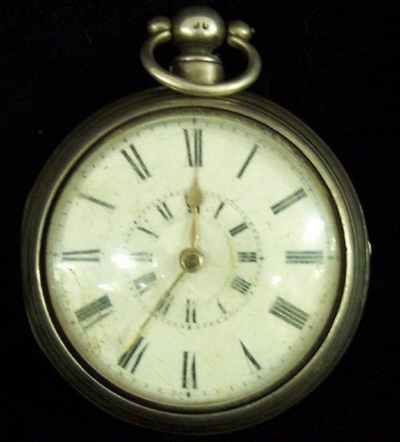 Appraisal: A gentleman's pair cased pocket watch the white enamel dial