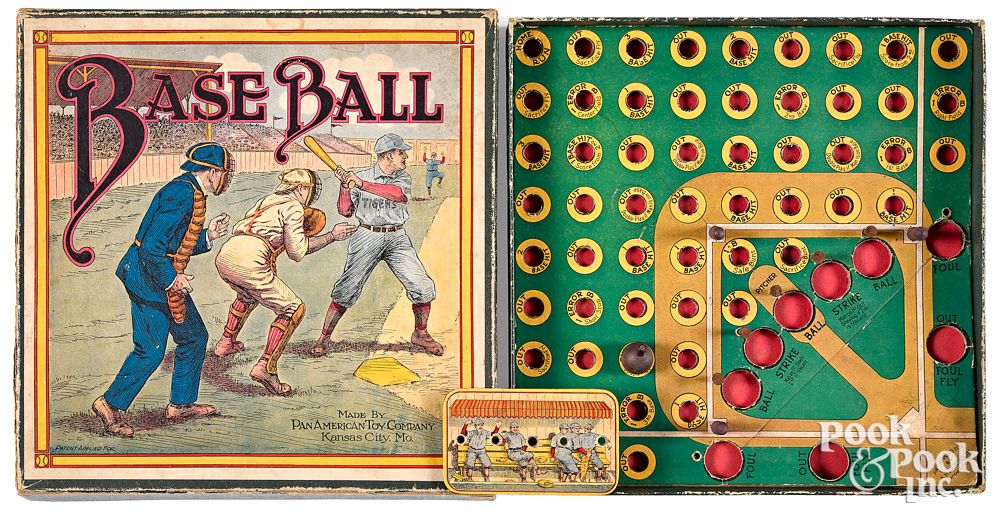 Appraisal: Base Ball board game by Pan American Toy Co Base