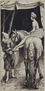 Appraisal: Dame Laura Knight etching Dame Laura Knight British - -