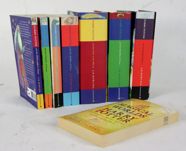 Appraisal: Rowling J K various Harry Potter books in hardback and