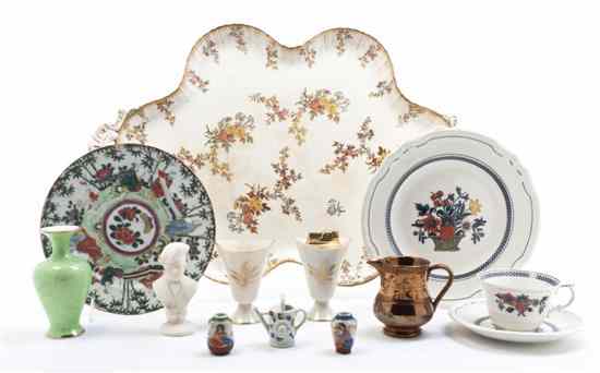 Appraisal: A Collection of Continental and English Ceramic Articles comprising a