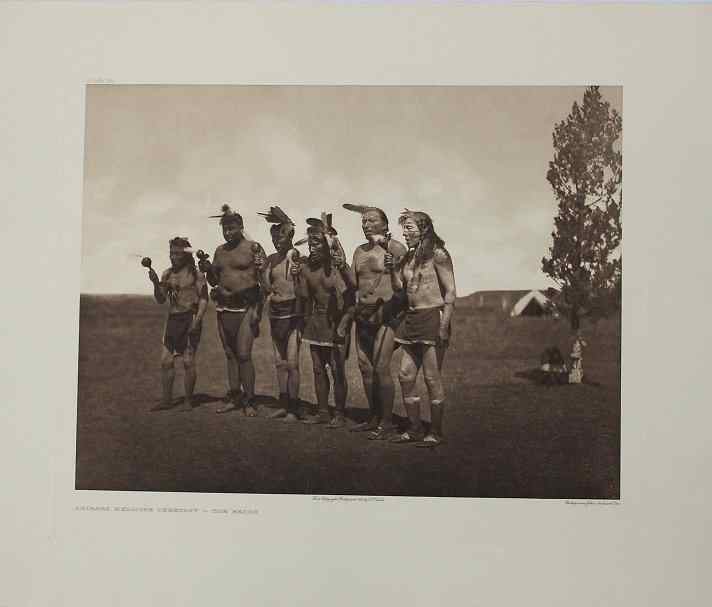 Appraisal: CURTIS Edward American - ''Arikara Medicine Ceremony - The Bears''