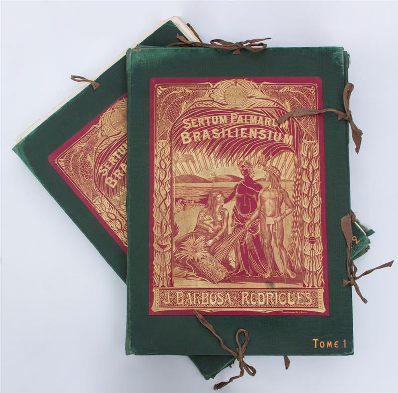 Appraisal: JO O BARBOSA RODRIGUES - SERTUM PALMARUM BRASILIEUSIUM The two-volume