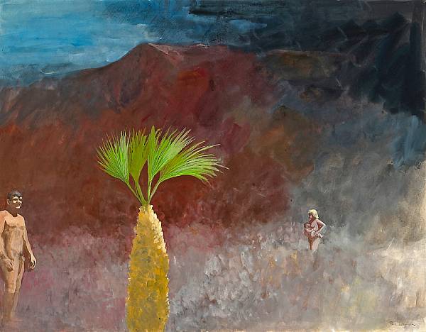 Appraisal: Paul Wonner American born The Tempest signed 'Paul Wonner' lower