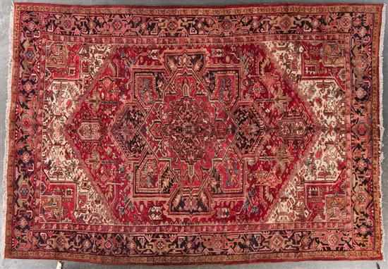 Appraisal: Persian Herez carpet Iran modern x Estimate -