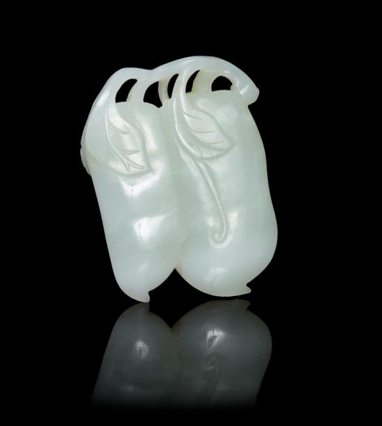 Appraisal: Sale Lot A Carved Jade Toggle of a pale celadon