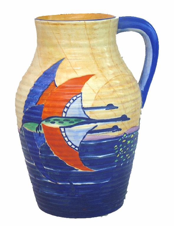 Appraisal: Wilkinson 'Tahiti Foam Lotus' jug signed John Butler pattern high