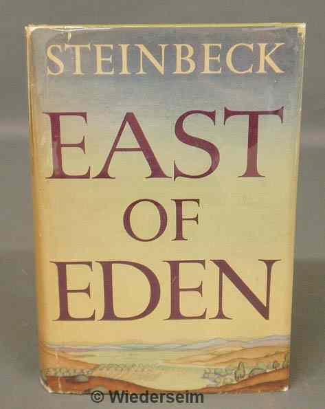 Appraisal: Book- first edition East of Eden john Steinbeck x