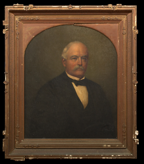 Appraisal: American School th Century Portrait of Samuel Horton Kennedy -