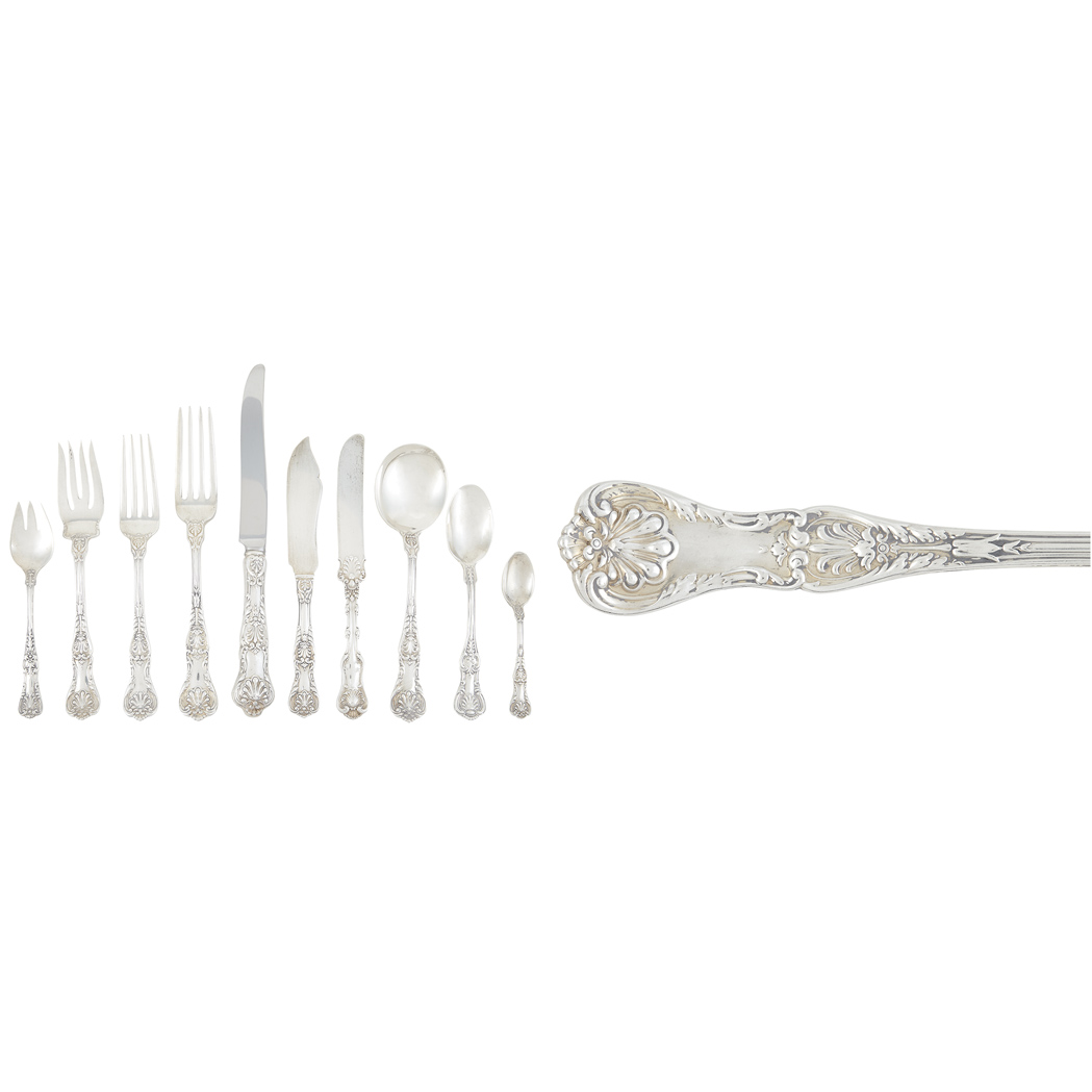 Appraisal: Gorham Sterling Silver Flatware Service In the King George pattern