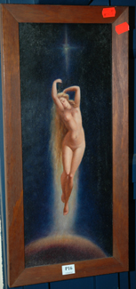 Appraisal: GAIL ELTON MAYO NUDE FIGURE OIL ON PANEL