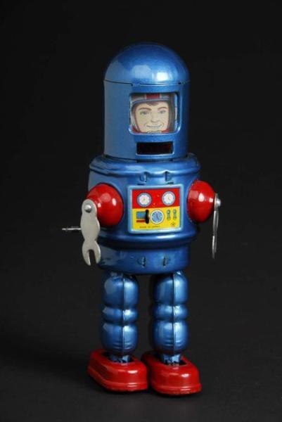 Appraisal: Tin Robby Astronaut Description Japanese Made by Masudaya Working When