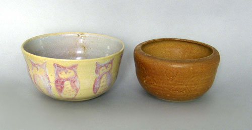 Appraisal: Margaret V MacPhee American b pottery bowls ca