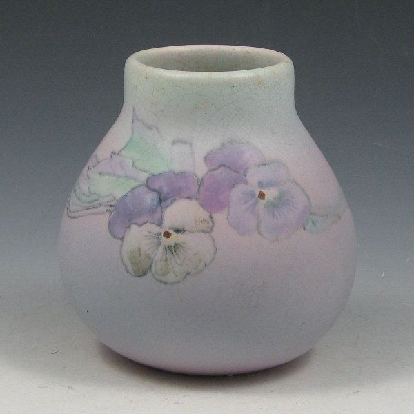 Appraisal: Weller Hudson Perfecto vase signed E Fox Marked WELLER in