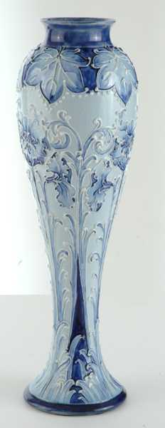 Appraisal: A MOORCROFT MACINTYRE FLORIAN WARE VASE Circa Slender baluster with