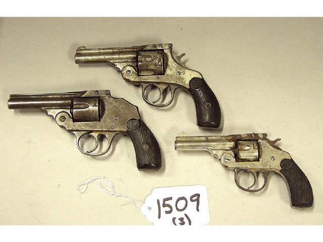 Appraisal: Collection of three pre revolvers Estimate -