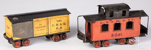 Appraisal: CARLISLE FINCH FREIGHT CARSCarlisle Finch freight cars to include C