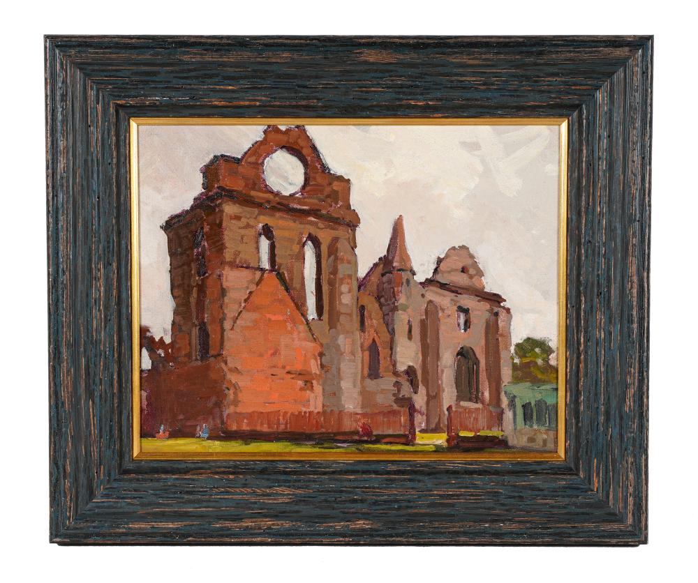 Appraisal: GEORGE KENNEDY BRANDRIFF ABBEY ARBROATH SCOTLAND circa oill on panel