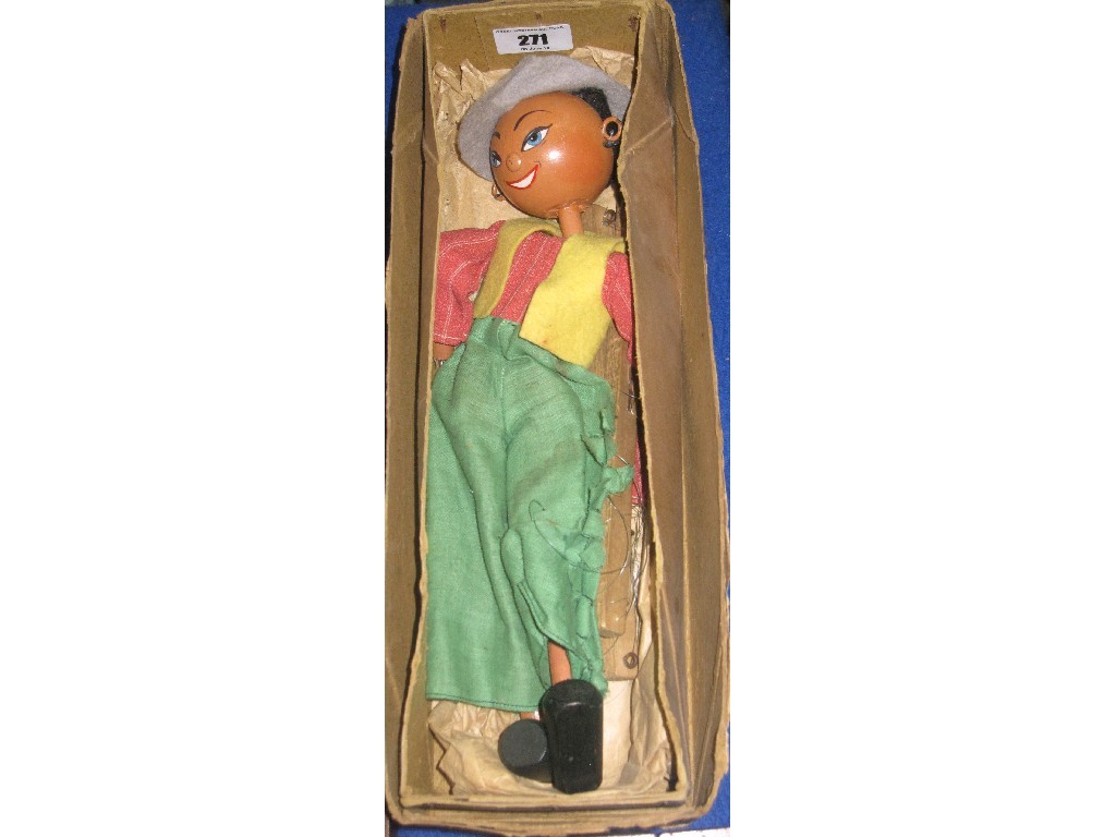 Appraisal: Pelham puppet in original box 'Minstrel'