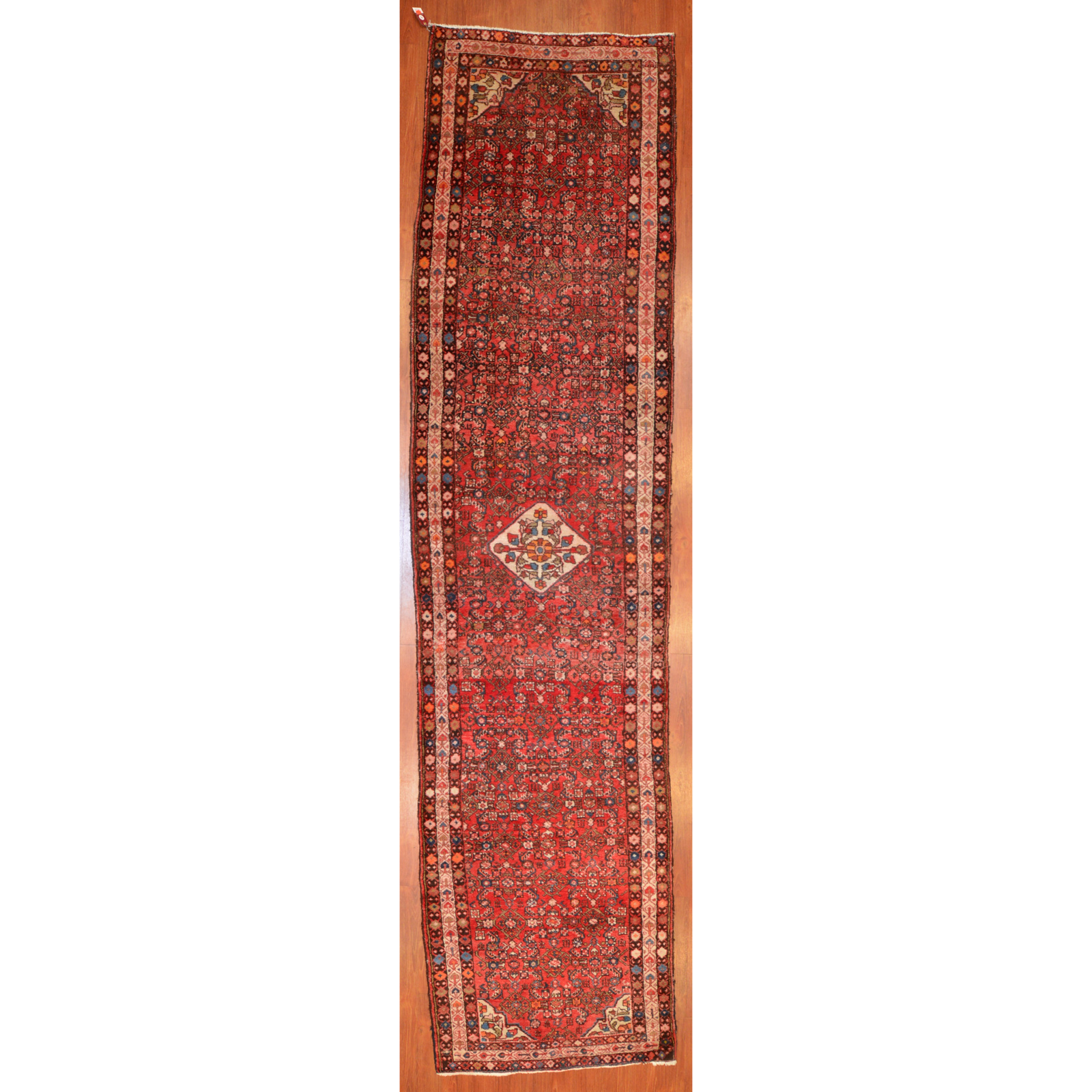 Appraisal: HAMADAN RUNNER PERSIA X Third quarter- th century hand-knotted wool