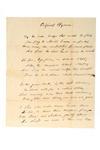 Appraisal: SIGNIFICANT US HISTORICAL POEM MANUSCRIPT - Ralph Waldo Emerson's Personal