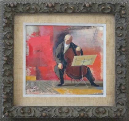 Appraisal: Adolph Konrad - the cello player