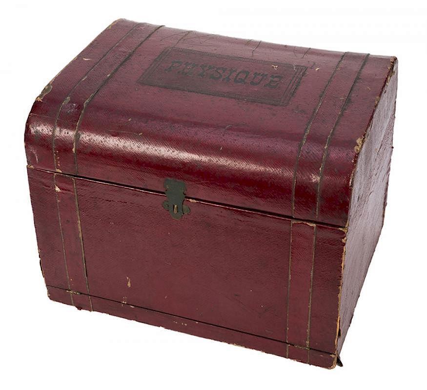 Appraisal: Antique Physique Magic Chest Conjuring Set Antique Physique Magic Chest