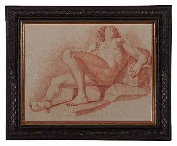 Appraisal: th Century Old Master Sketch Probably late th century Sanguine