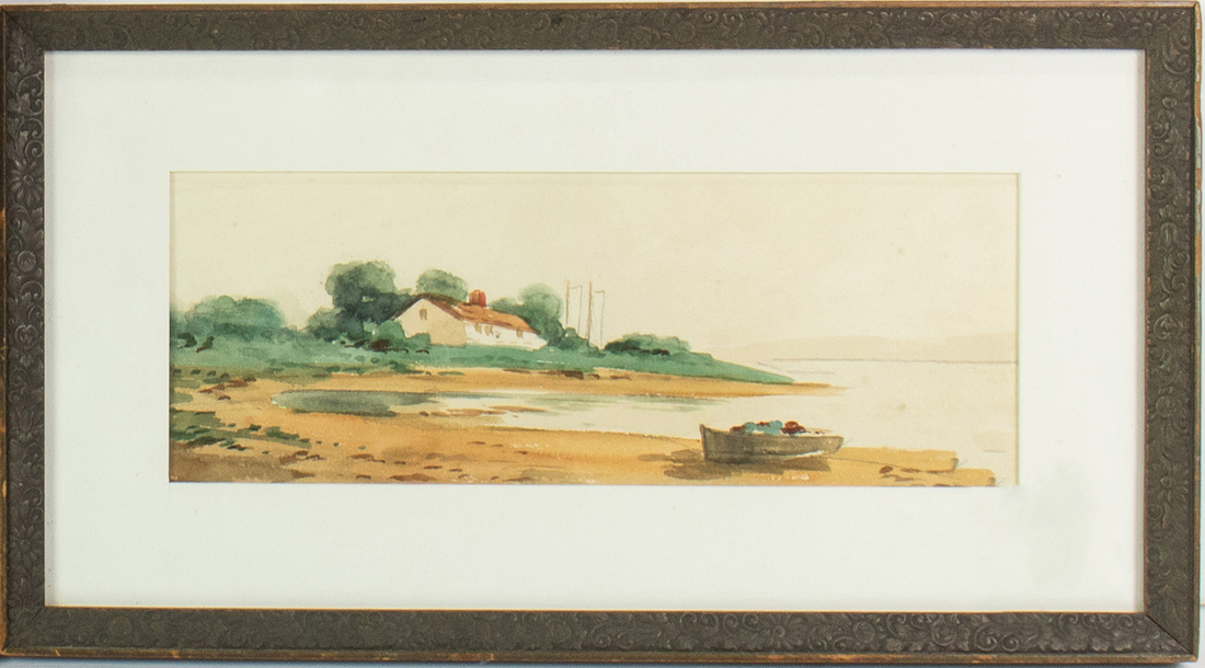 Appraisal: LOT OF FRAMED WATERCOLORS Lot of Framed watercolors comprising a