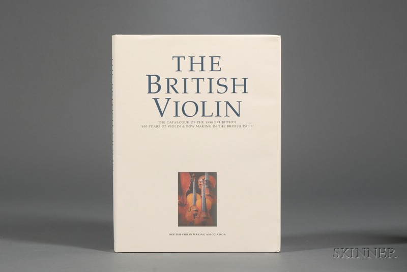 Appraisal: British Violin Making Association The British Violin Catalog of the