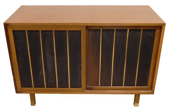 Appraisal: Mid- Century Sliding Door Cabinet by Harvey Probber American -