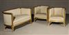 Appraisal: Lot Property of a Washington DC Collector Majorelle Giltwood Seven-Piece