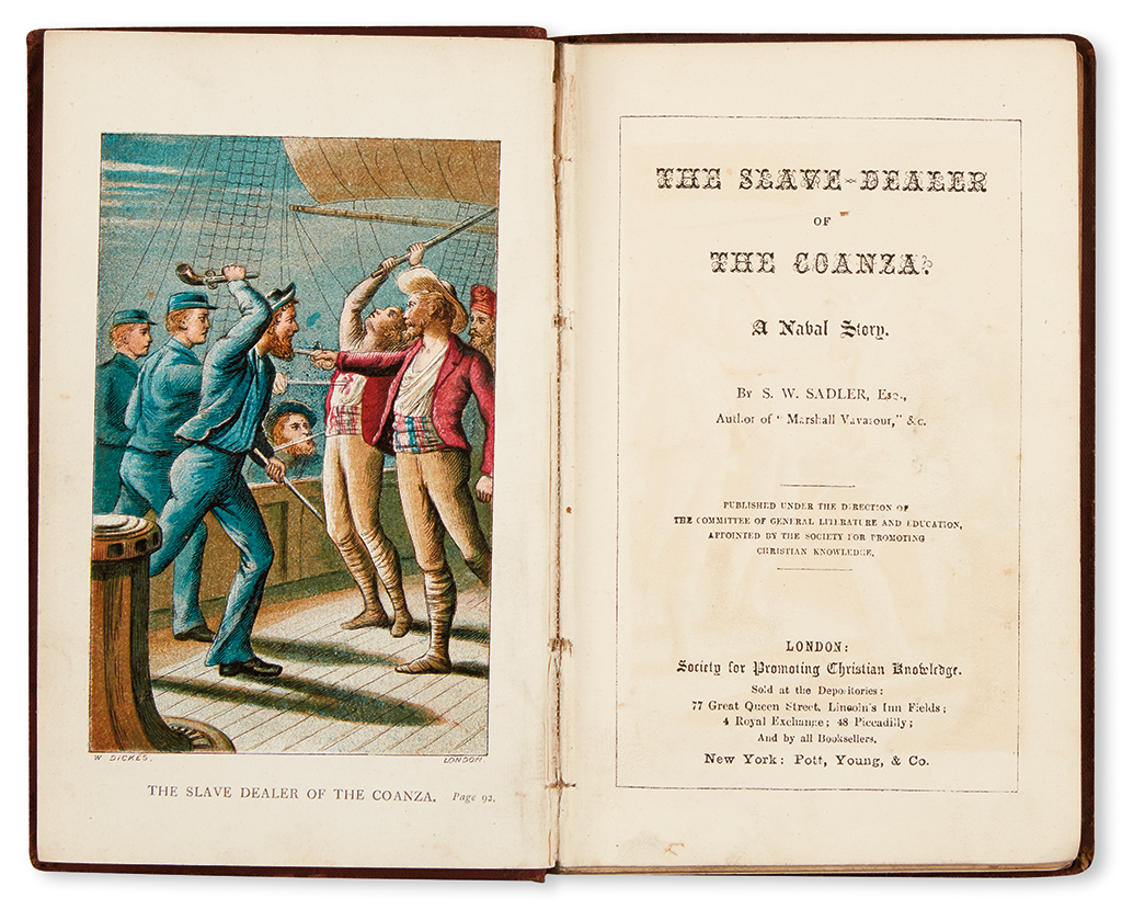 Appraisal: SLAVERY AND ABOLITION--JUVENILE SADLER S W The Slave Dealer of